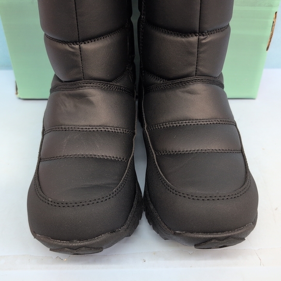 Magellan Outdoors Adults Snow II Waterproof Unisex Boots Size M6 W7 Black 167783 main image 5